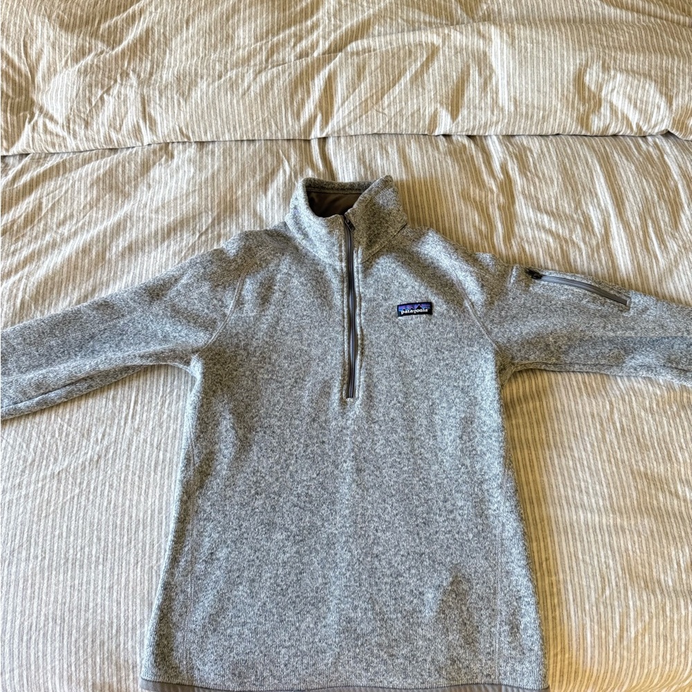 Patagonia Gray 1/4 zip